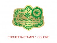 Etichette adesive per fioristi, fiorai e vivaisti (mm 38x31)  (cod.22G)